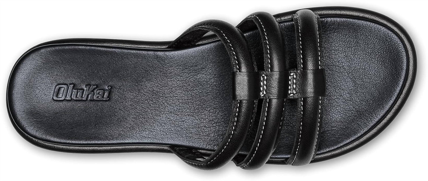 Olukai - Women's Tiare Slide Leather Sandals