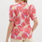 Entro - Floral Puff Sleeve Top