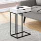 Accent Table, C-Shaped Contemporary & Modern Versatile Design