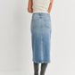 Just Black Denim - Goldie Utility Pocket Midi Skirt