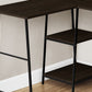 L-Shape Corner Computer Desk with Storage Shelves