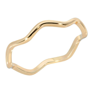 Eklexic - Super Thin Wavy Ring