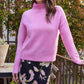 Karen Kane - Mock Neck Boucle Sweater