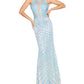 Mac Duggal - Sequin long prom dress