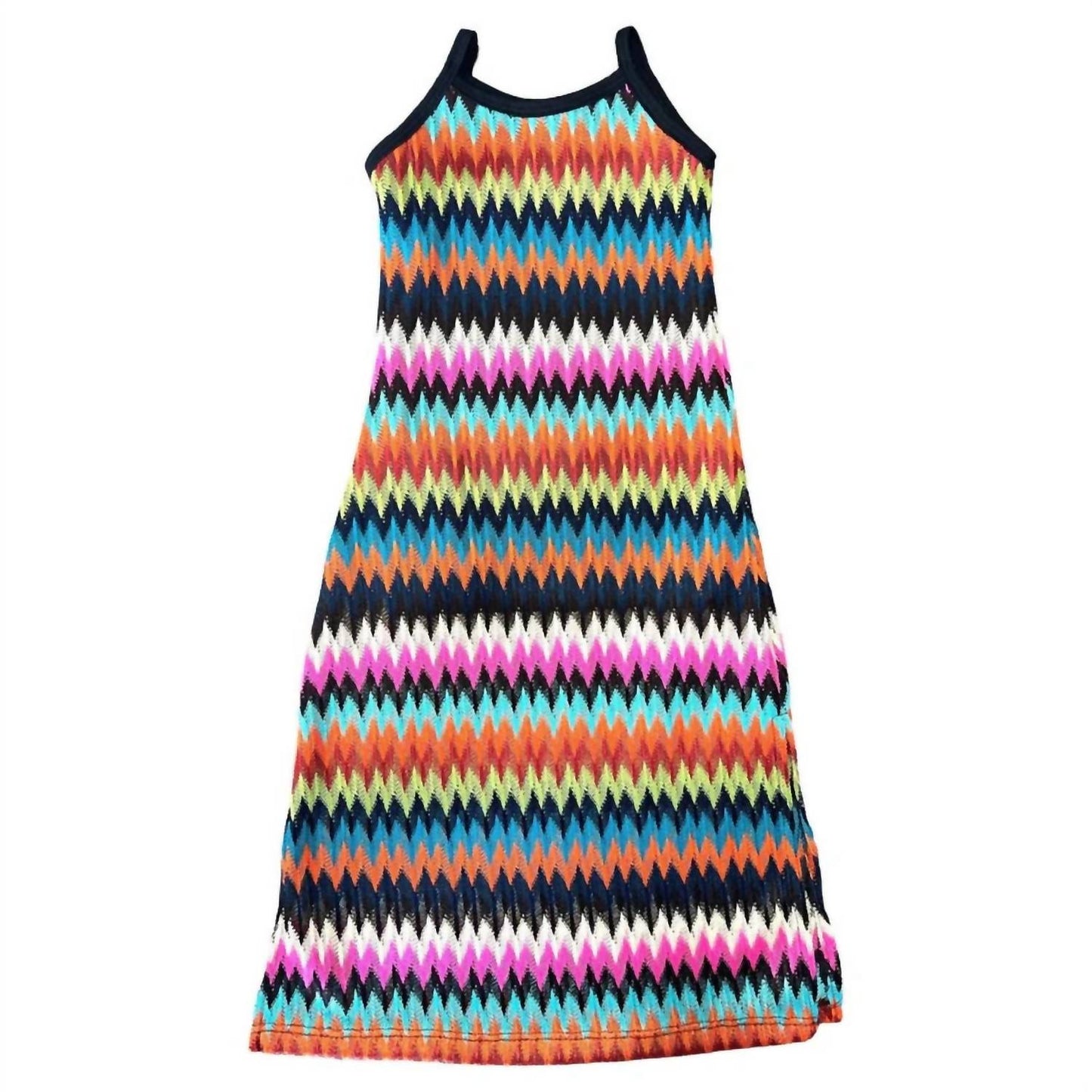 Les Tout Petits - Girl's Zig Zag Slip Dress