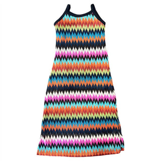 Les Tout Petits - Girl's Zig Zag Slip Dress