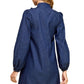 Tcec - Bow Tie Denim Mini Dress
