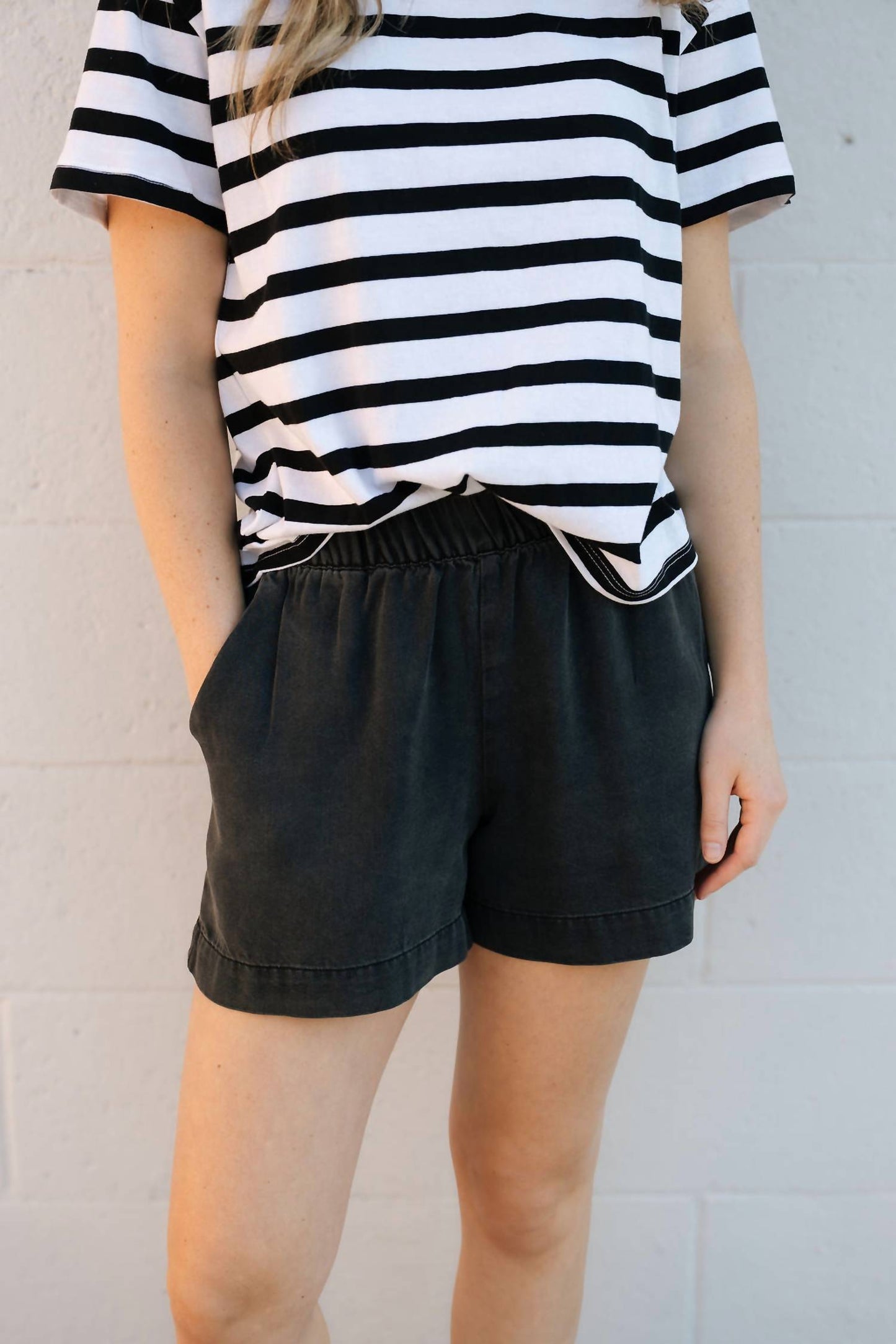 Z Supply - Amazonas Chambray Mid Rise Shorts