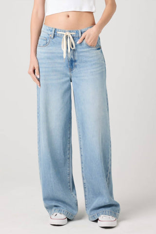 Blanknyc - Women's Frankline Low Rise Baggy Fit Denim Pant