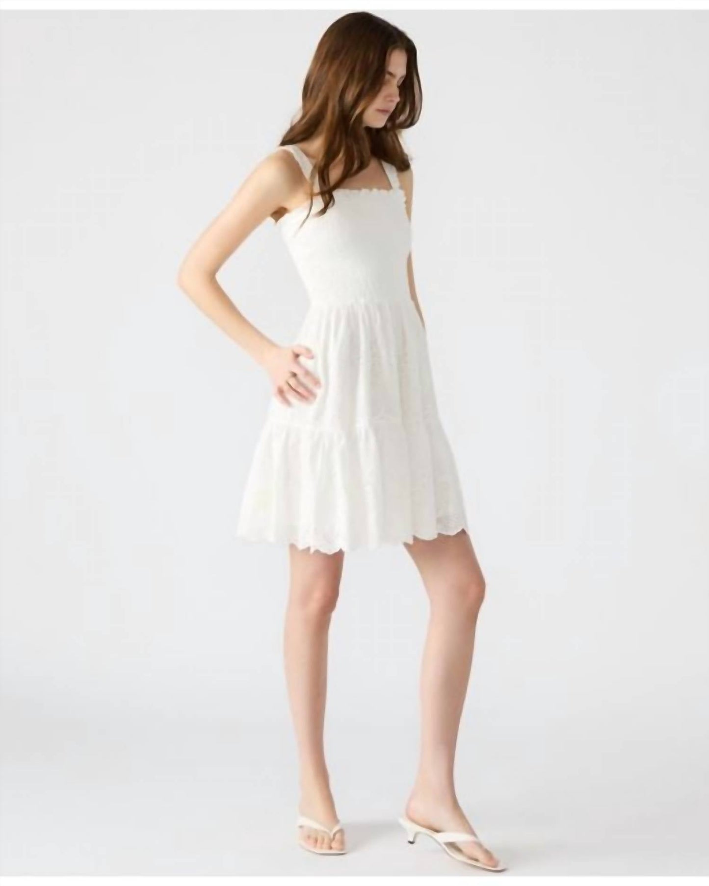 Steve Madden - Smocked Mini Dress