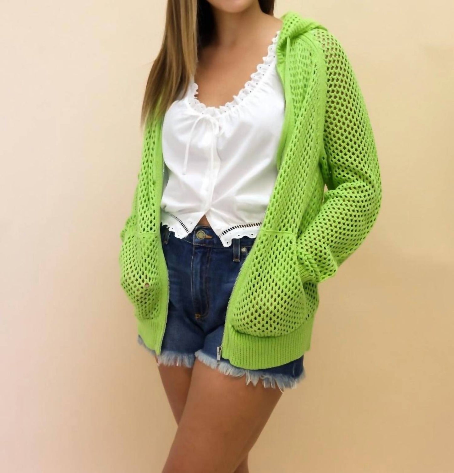 27 Miles Malibu - Georgina Mesh Knit Sweater
