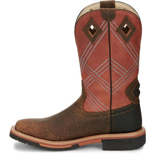 Justin - Men's 12" Waterproof Leather Work Boot