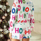 1 The Woman - Ho Ho Ho Christmas Fashion Print Lounge Short Set