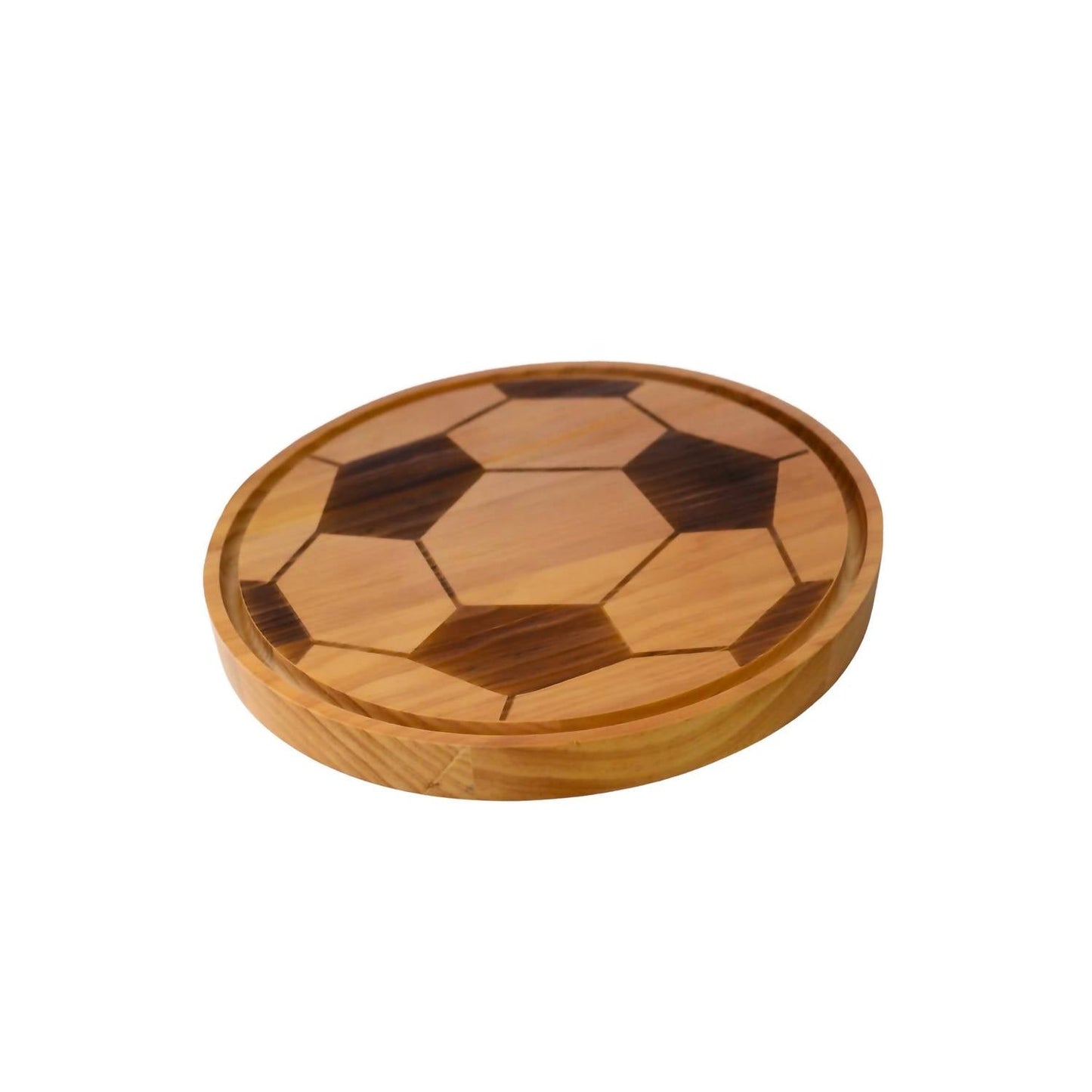 Creative Gifts International - Soccer Ball Wood Board - 13"