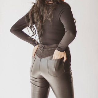 Emory Park - 'Agolde' Leather Pant