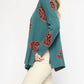 Entro - Alexandra Cowboy Hat Mock Neck Long Sleeve Sweater Top