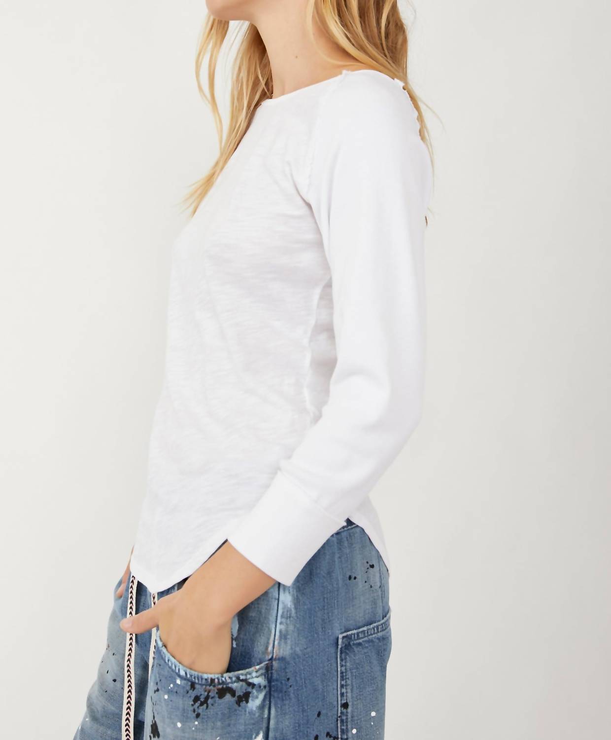 Free People - Batter Up Tee