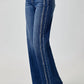 Risen - Mid-Rise Straight Leg Jeans