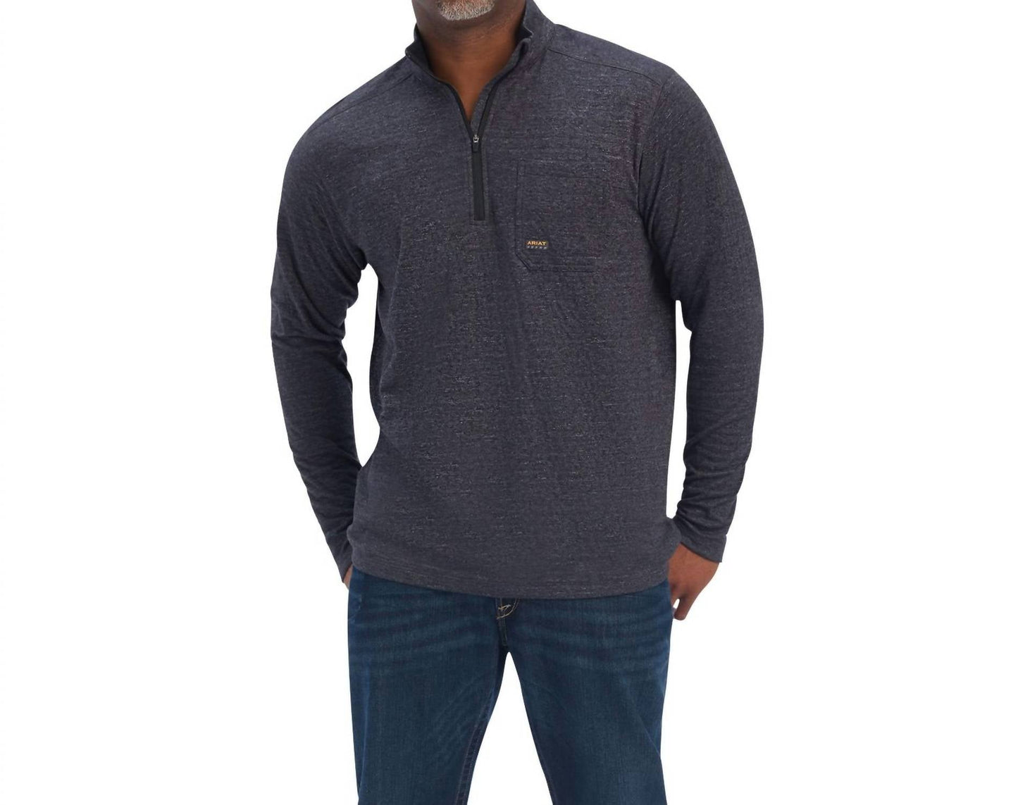 Ariat - Rebar Foundation 1/4-zip Shirt Tall