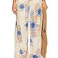 Free People - Day's End Linen Printed Pull-on Pants