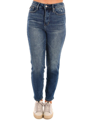 Judy Blue - Women's Happy Together Tummy Control Slim Jeans