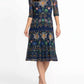 Johnny Was - NOVA PANELED MIDI DRESS