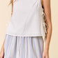 Doe And Rae - Linen Ow Sleeveless Top