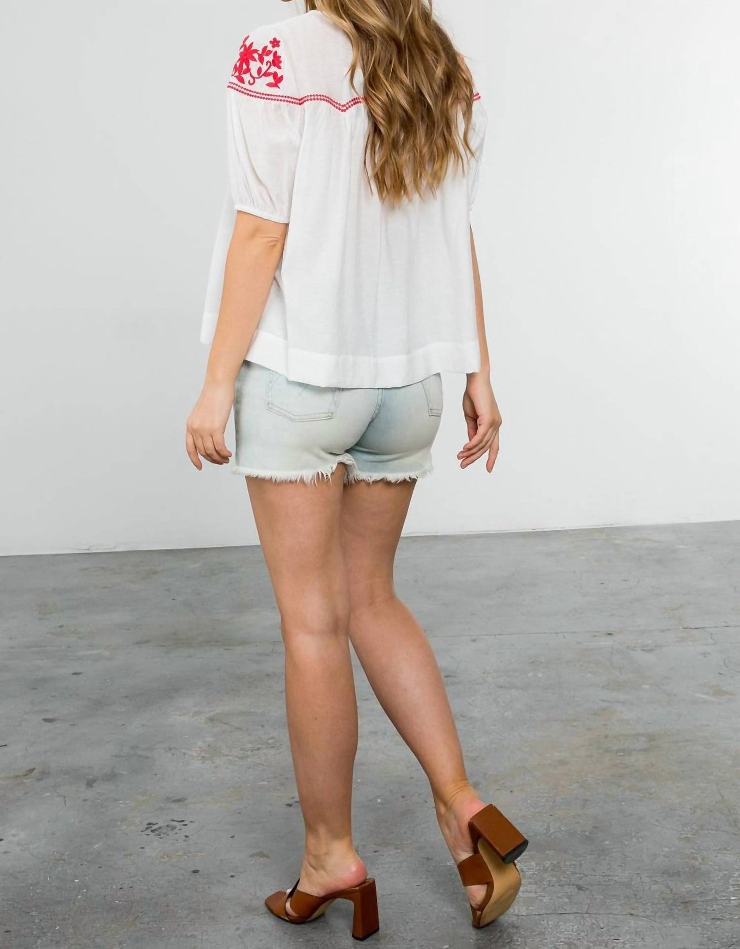 Thml - Scarlet Garden Blouse