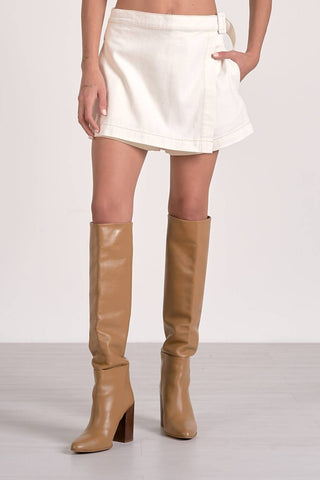 Elan - Slanted Front Skort