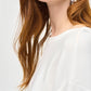 Joseph Ribkoff - Boat Neck Oversized Knit Top