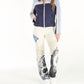 Paparazzi - Stretch French Terry Umbrella Print Lounge Pant With Raw Hem