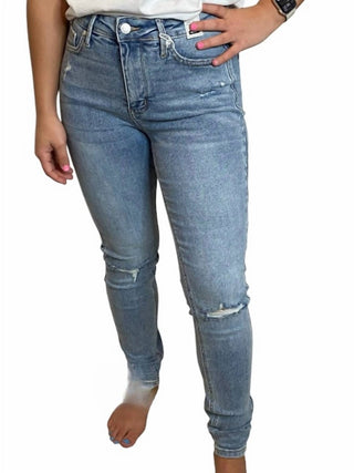 Judy Blue - Tummy Control Destroyed Skinny Jeans