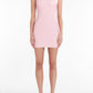 Amanda Uprichard - Margot Faux-leather Sleeveless Mini Dress