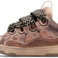 Lanvin - Men's Curb Chunky Distressed Leather Sneakers