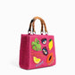 America & Beyond - Fruitful Charm Top Handle Tote Bag