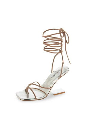 Jeffrey Campbell - Women's Bijoux Ankle Tie Wedge Sandal