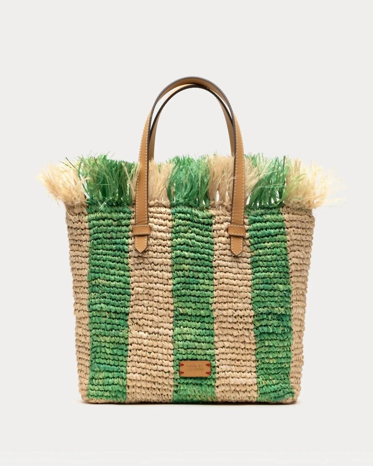 Frances Valentine - Women's Alfie Fringe Tote Bag With Leather Handles