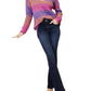 Double Take - Chic Ribbed V-Neck Pullover Sweater
