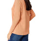 Basic Bae - Sophisticated Comfort Half Button Blouse