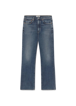 Agolde - Harper Mid Rise Relaxed Straight Jeans