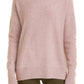 Vince Boiled Cashmere Funnel Neck Pullover in 691Psh-Pink Shell , Size Small