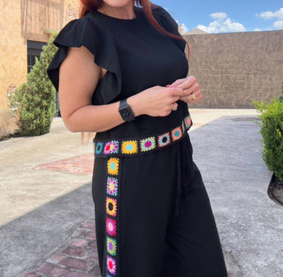 Entro - Retro Squares Pants