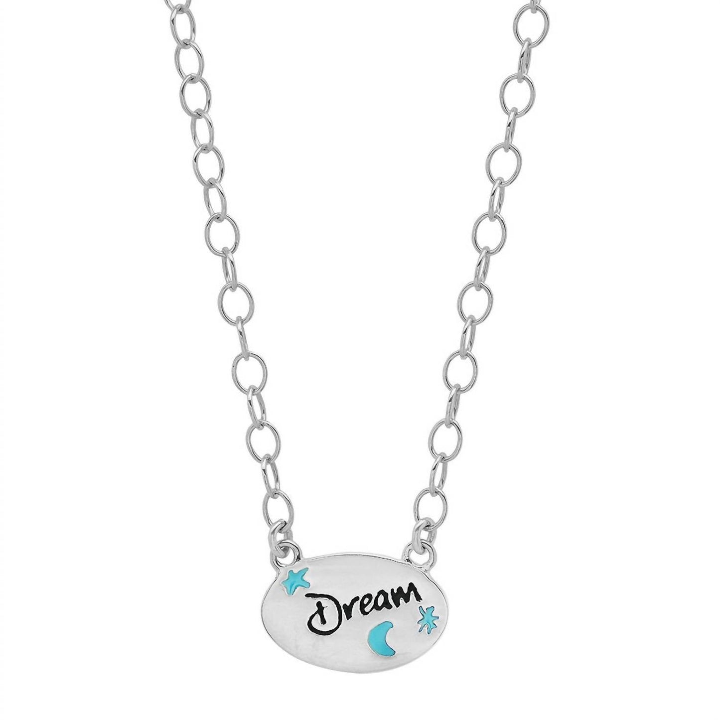 Jessica Elliot - Women's Enamel Oval Necklace - Dream