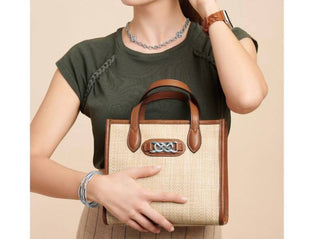 Brighton - HARLOW STRAW SMALL TOTE