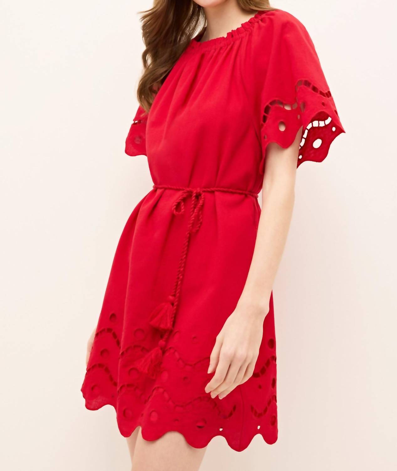 Marie Oliver - Tegan Dress Fresno Eyelet