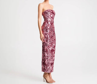Helsi - Leslie Strapless Sequin Gown
