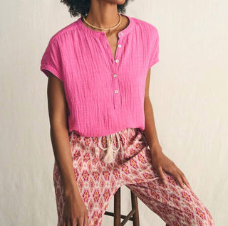 Faherty - Dream Cotton Desmond Top