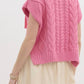 Entro - Ribbon Short Sleeve Sweater