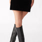 Steve Madden - Cindi Velvet Skirt