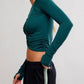 Free People - Tempo Ruched Long Sleeve Tee